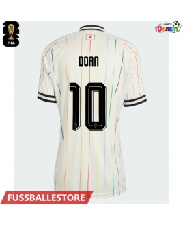 Günstige Japan Ritsu Doan #10 Auswärtstrikot Damen WM 2026 Kurzarm